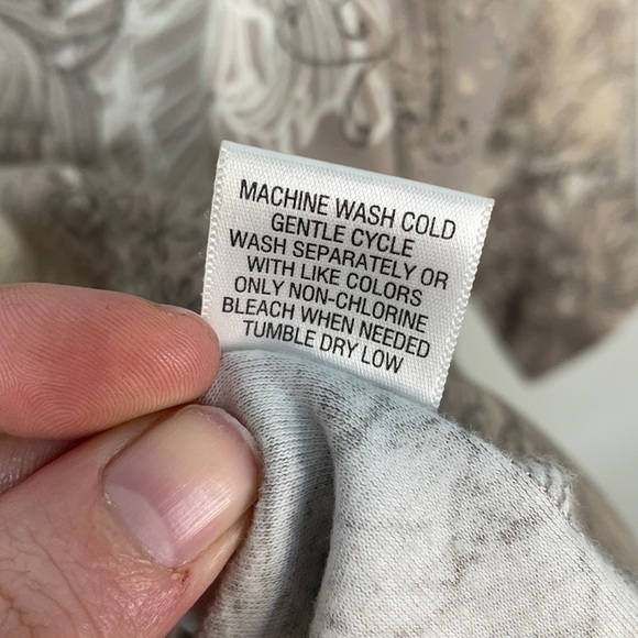 ✔️ Studio Works, Taupe Floral Print, Woman 3X Plus, EUC - Picture 9 of 9